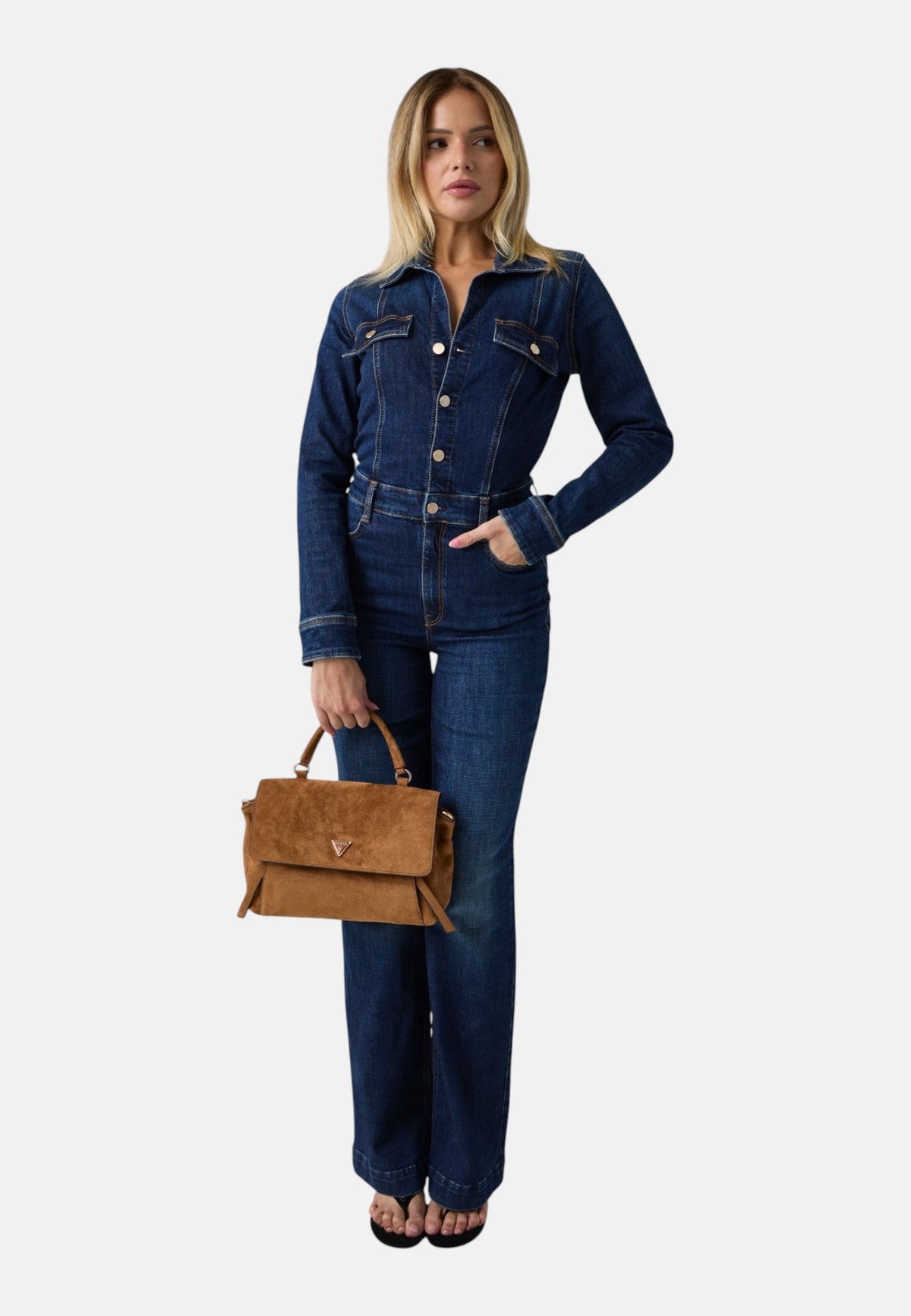 Borsa A Mano Donna Guess Top Handle Flap Devon HWSG9745200