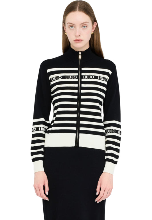 Cardigan  Donna Liu Jo Con Zip  TF5214MS63L