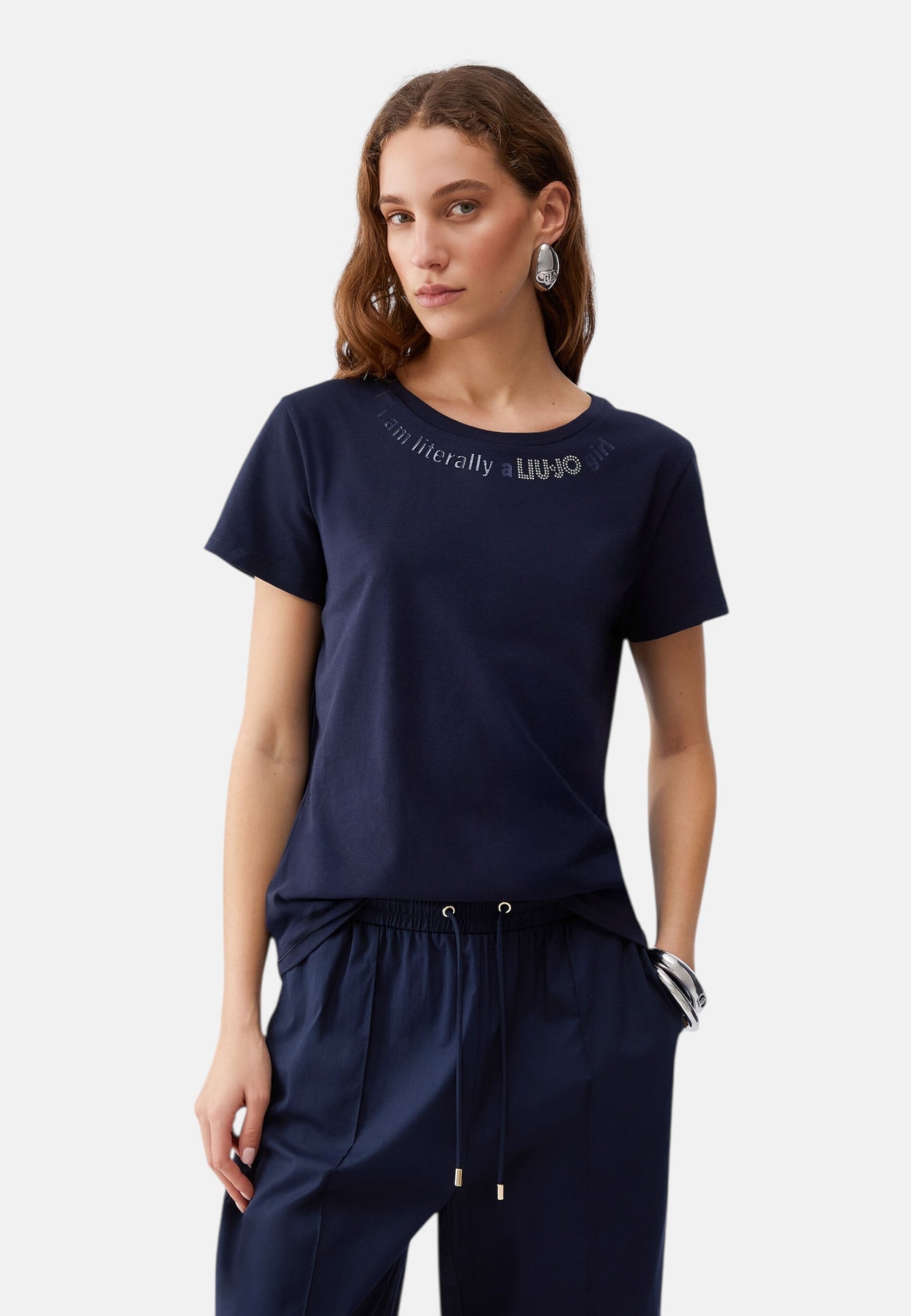 T-Shirt Manica Corta Donna Liu Jo LiuJo Girl Eco Line TA6287JS003