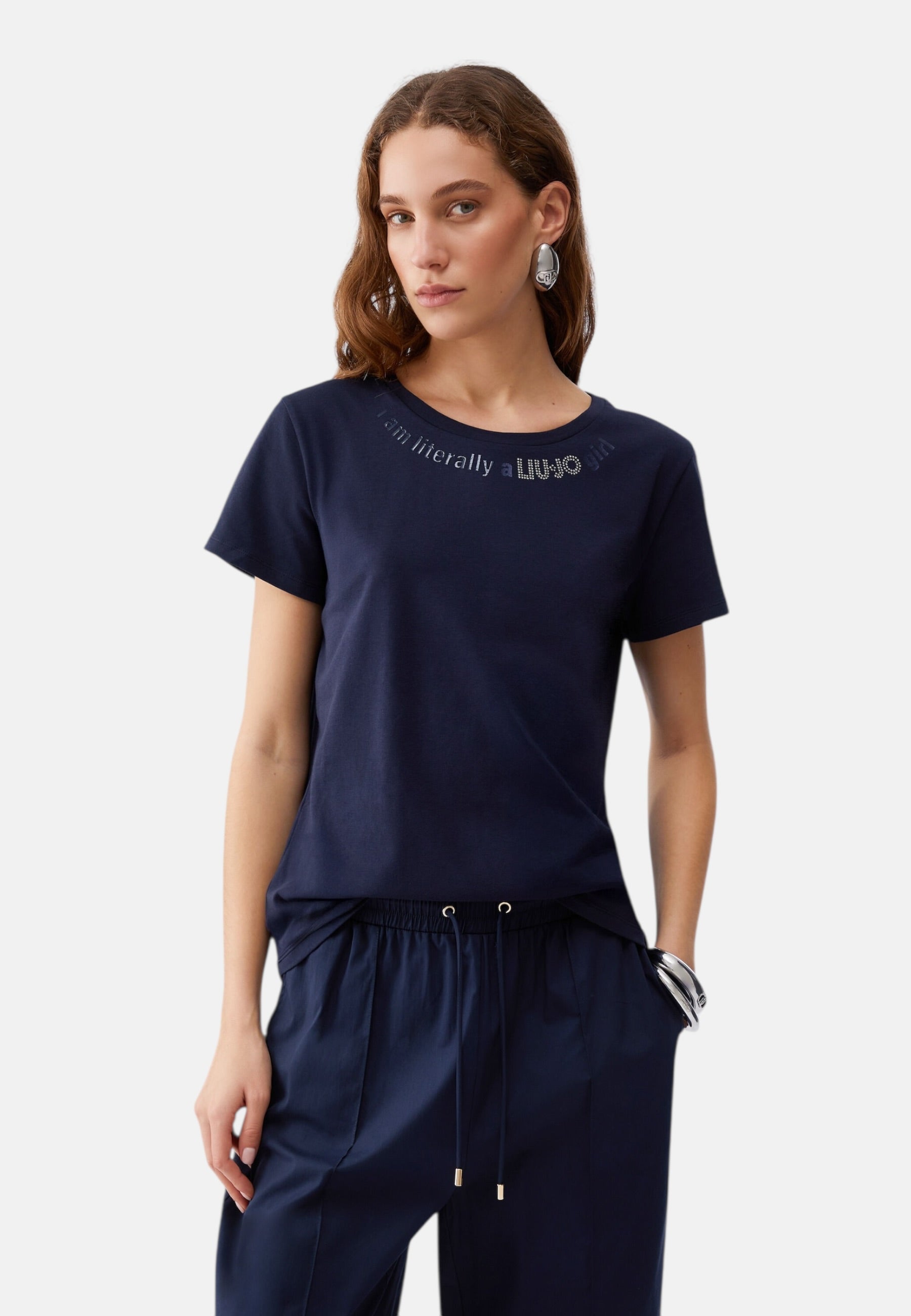 T-Shirt Manica Corta Donna Liu Jo LiuJo Girl Eco Line TA6287JS003