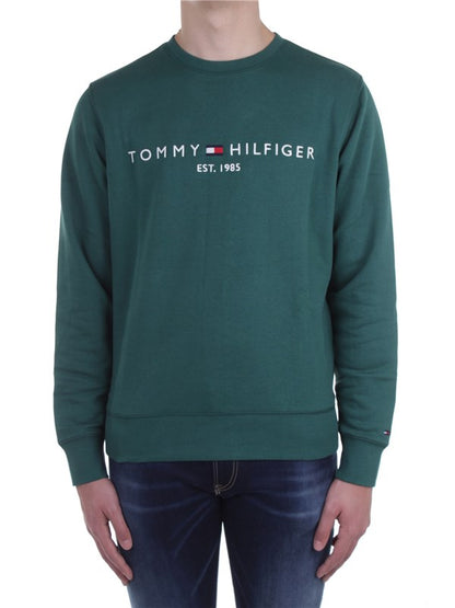Felpa A Girocollo Uomo Tommy Hilfiger  Tommy Logo MW0MW11596