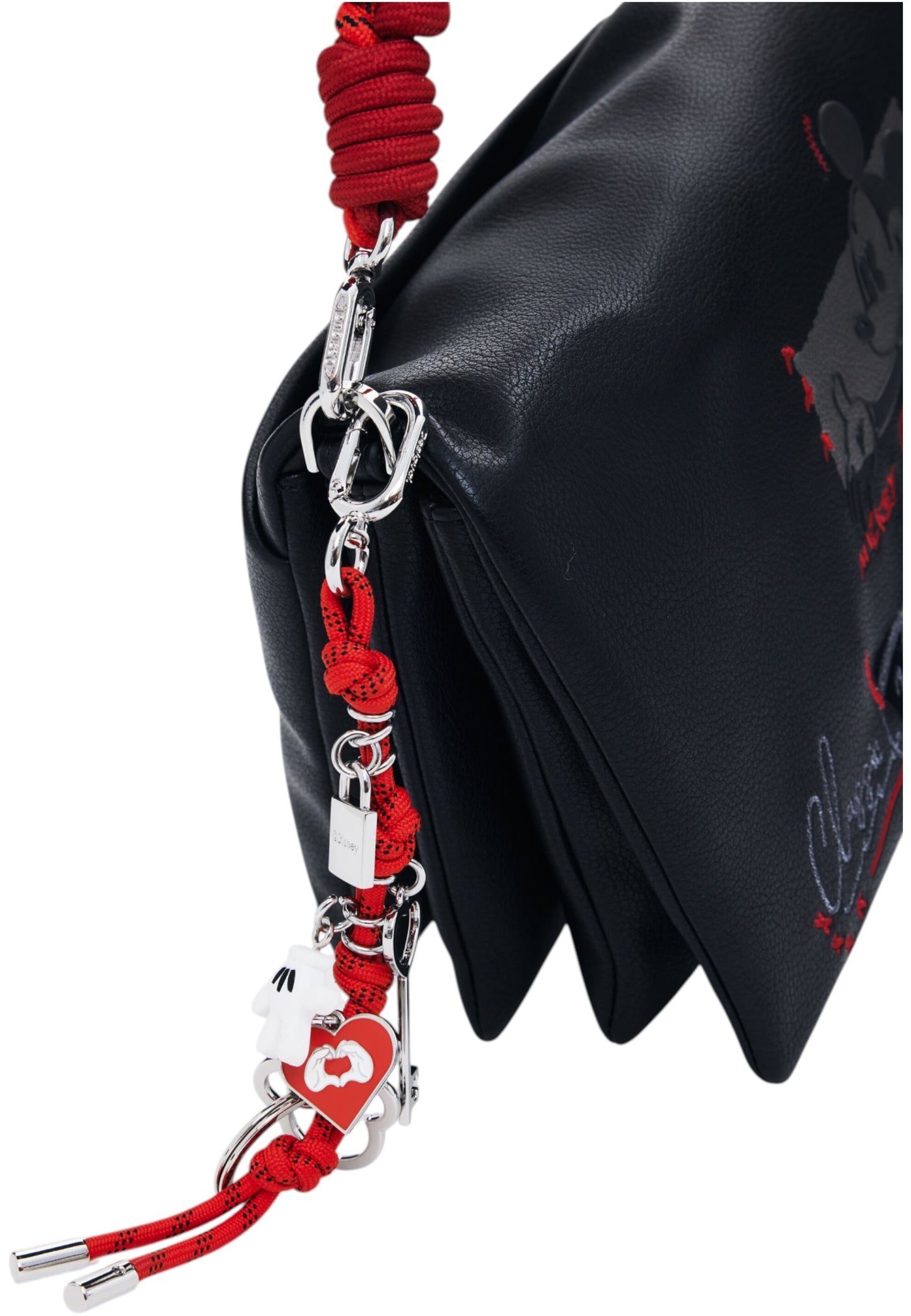 Borsa A Spalla Donna Desigual  Mickey Rock Dortmund Flap 25WAXP19