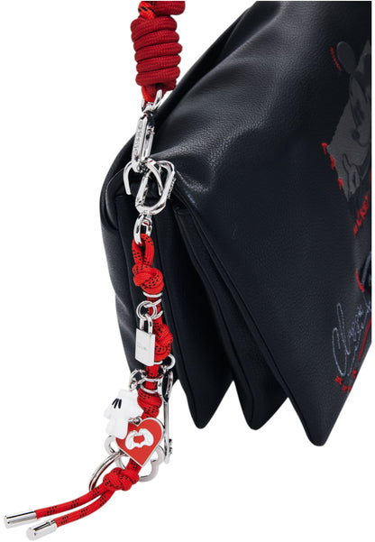 Borsa A Spalla Donna Desigual  Mickey Rock Dortmund Flap 25WAXP19