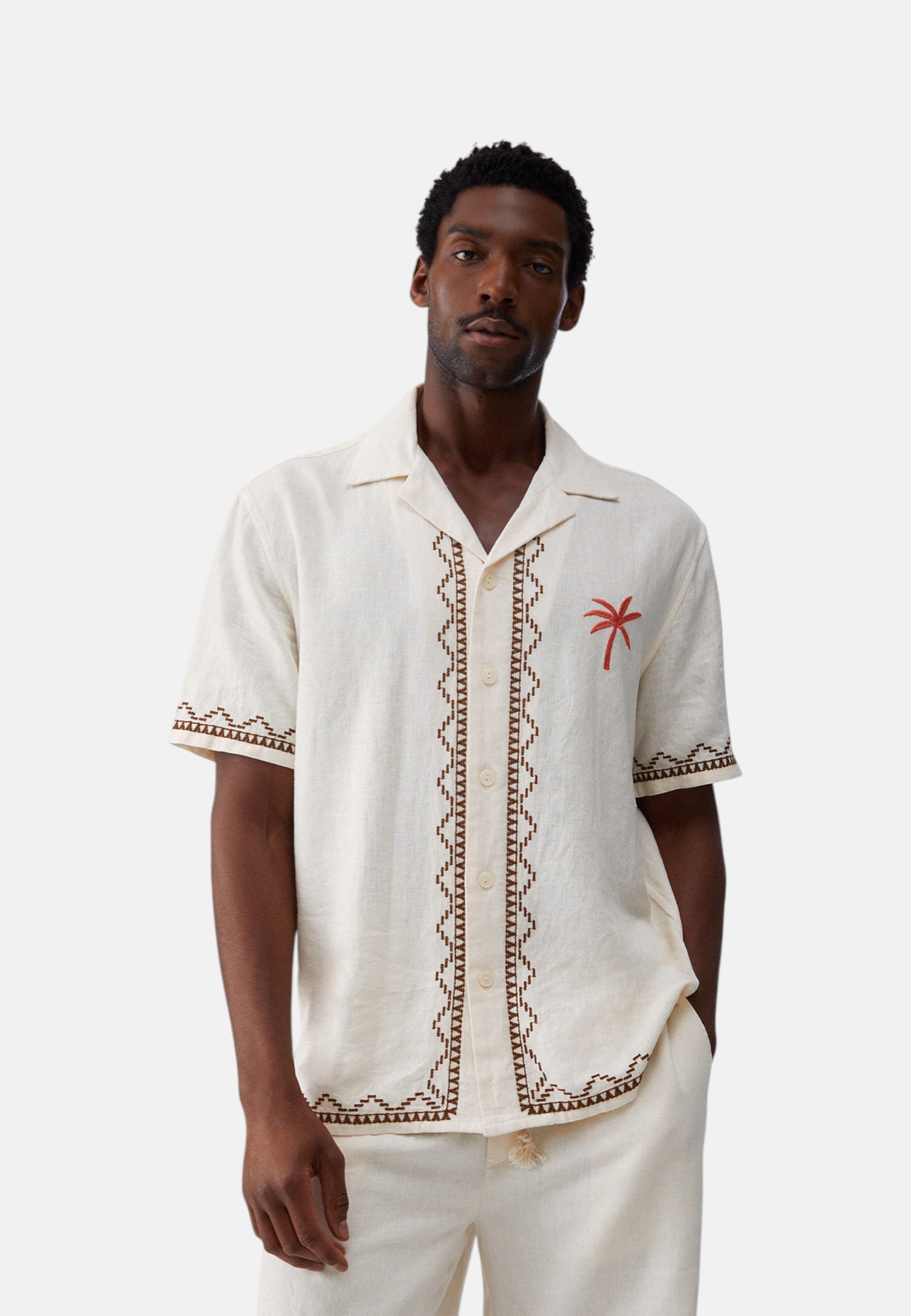 Camicia Manica Corta Uomo Liu Jo   QA6203T561A