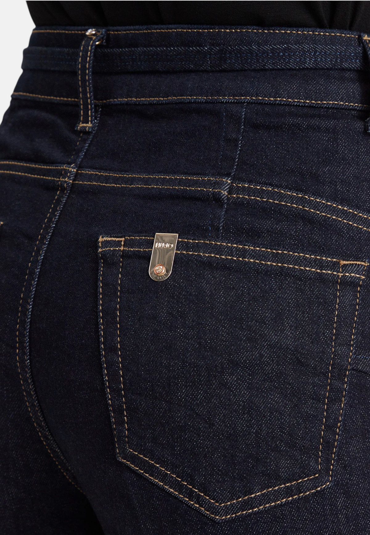 Jeans Wide Leg Donna Liu Jo Bottom Up A Vita Alta Good Flare UF6088D0264