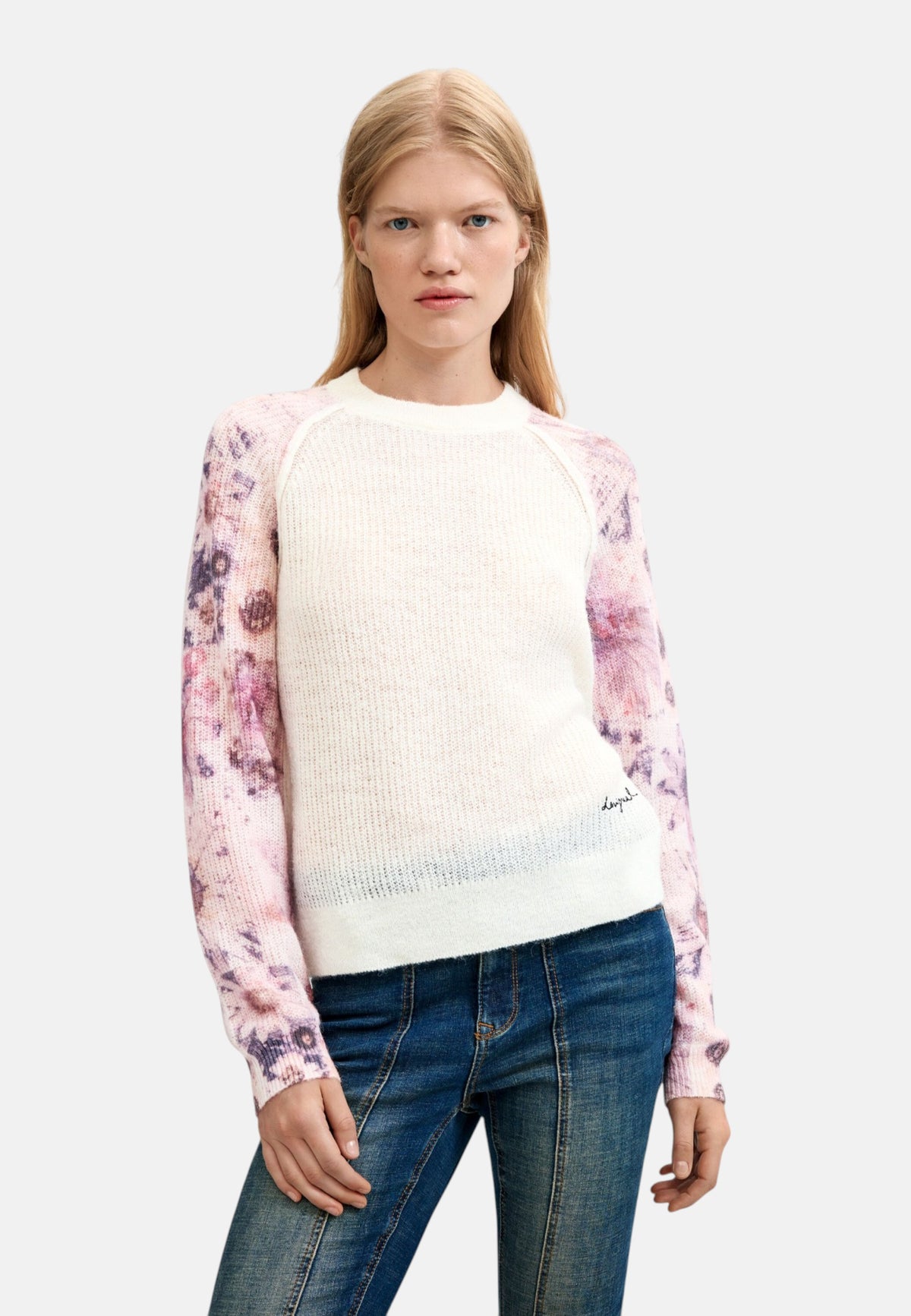 Maglione  Donna Desigual  Jers Fancybotanic 26WWJF19