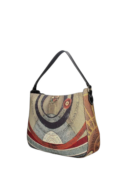 Borsa A Spalla Donna Gattinoni Medium Hobo Planetarium BIGPL6431WPQ