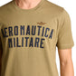 T-Shirt Manica Corta Uomo Aeronautica Militare Con Logo In Feltro  252TS2478UJ00641