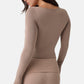 Body  Donna Guess Manica lunga, Scollo quadrato Gj W6YP21K4356