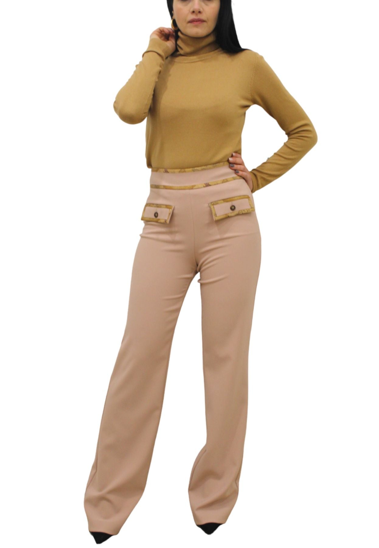 Pantaloni  Donna Alviero Martini A Palazzo  23ID10421NPM7