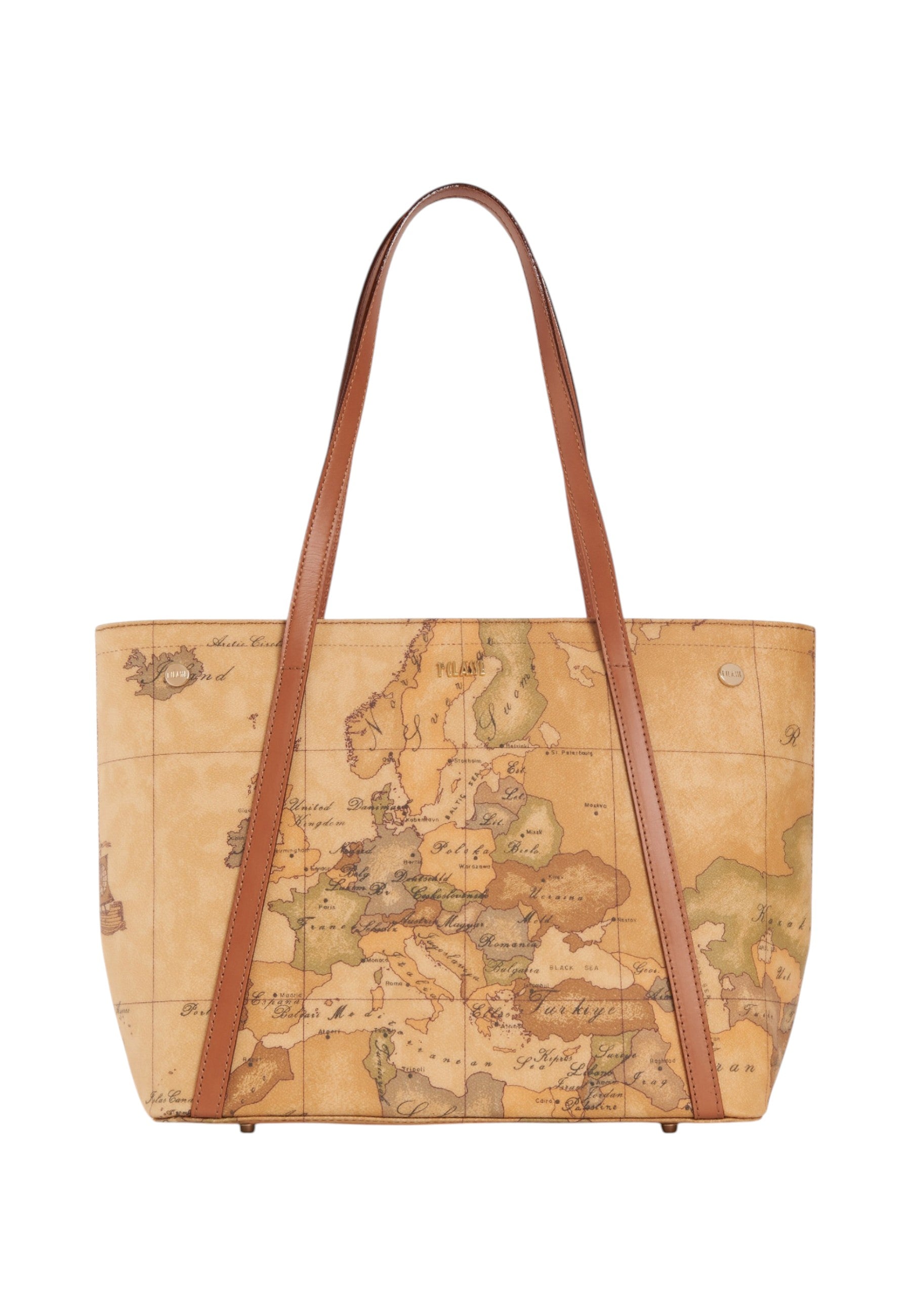 Borsa A Spalla Donna Alviero Martini Shopper Media Con Borchiette Geo Classic CE0106000