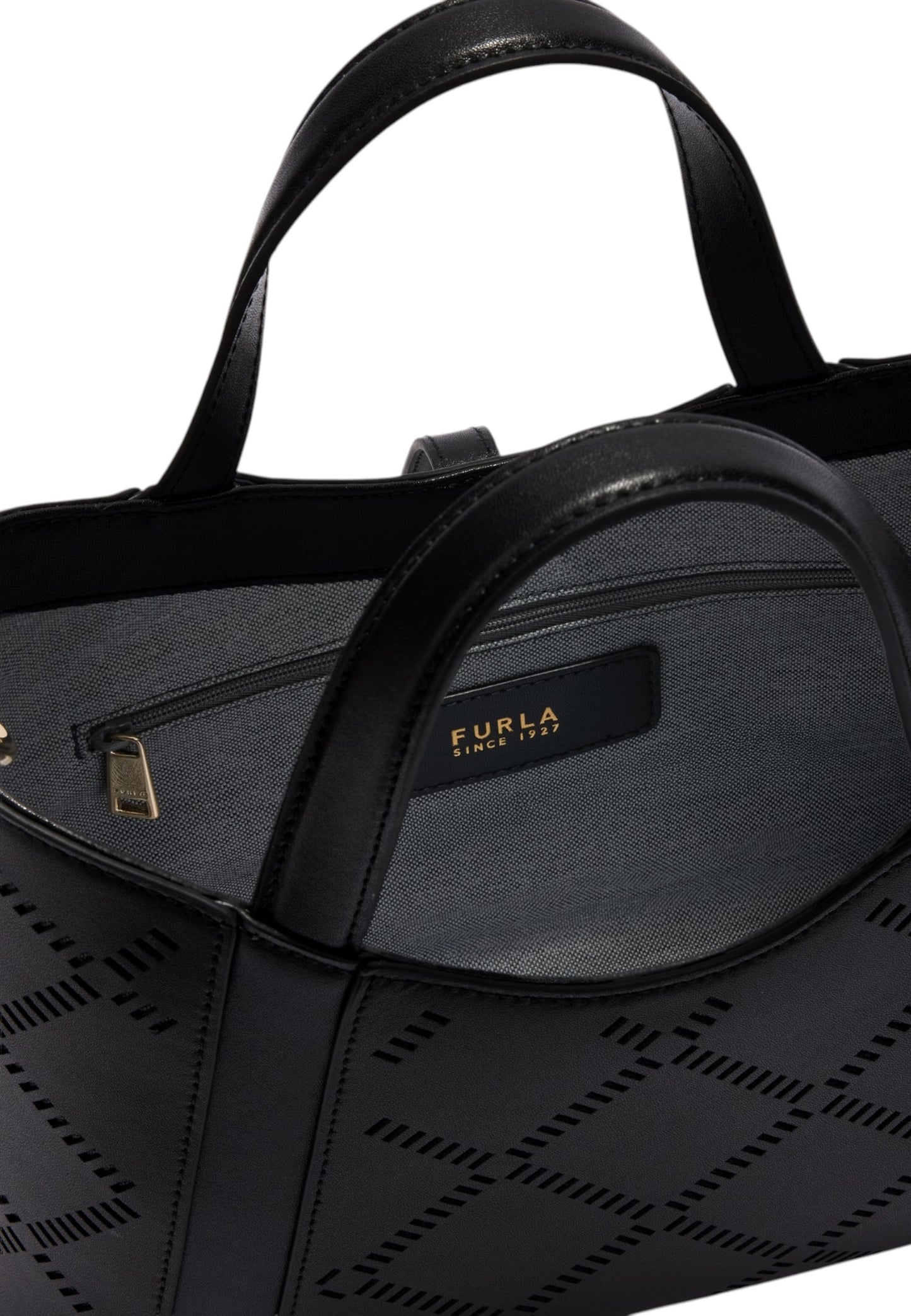 Borsa A Mano Donna Furla Tote Small Traforato Furla Goccia WB01789BX3947