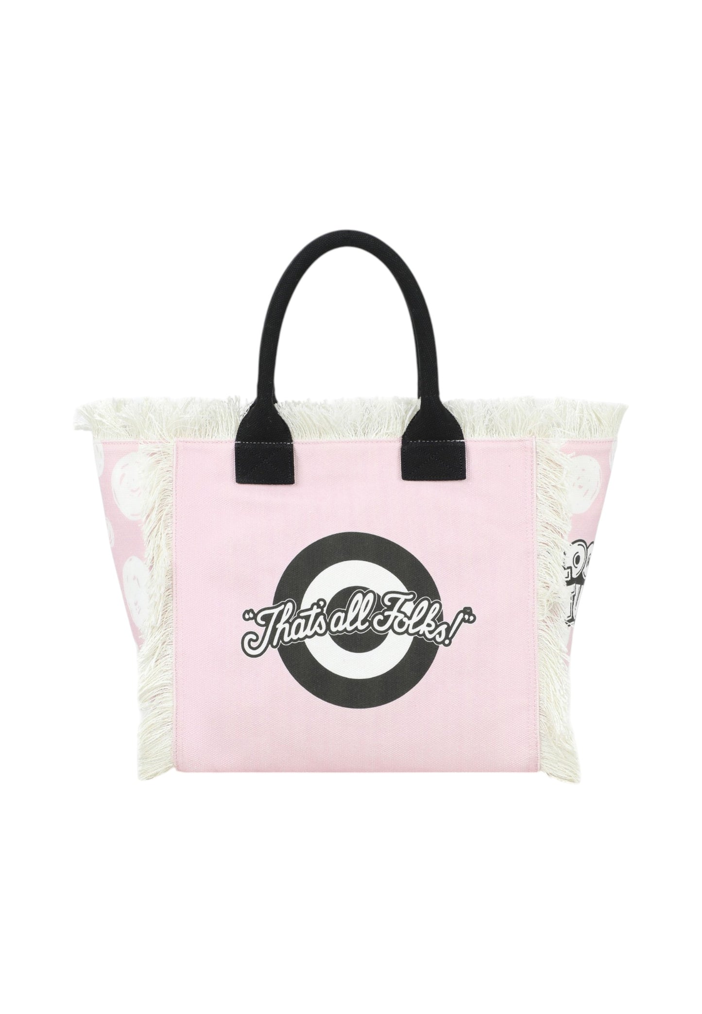 Borsa A Mano Donna Braccialini Summer In Tessuto Canvas Stampa Looney Tunes Summer Special Lt LT270TC