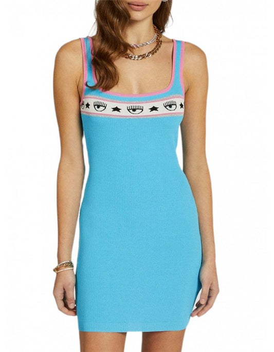 Vestito Corto Donna Chiara Ferragni In Maglia  72CBOM04CMH04