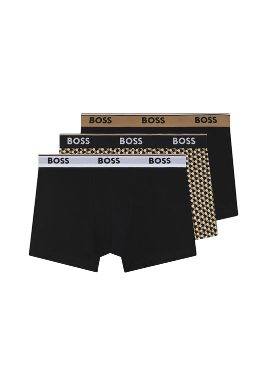 Boxer Set Uomo Boss 3 Pack Power Designe 50531701