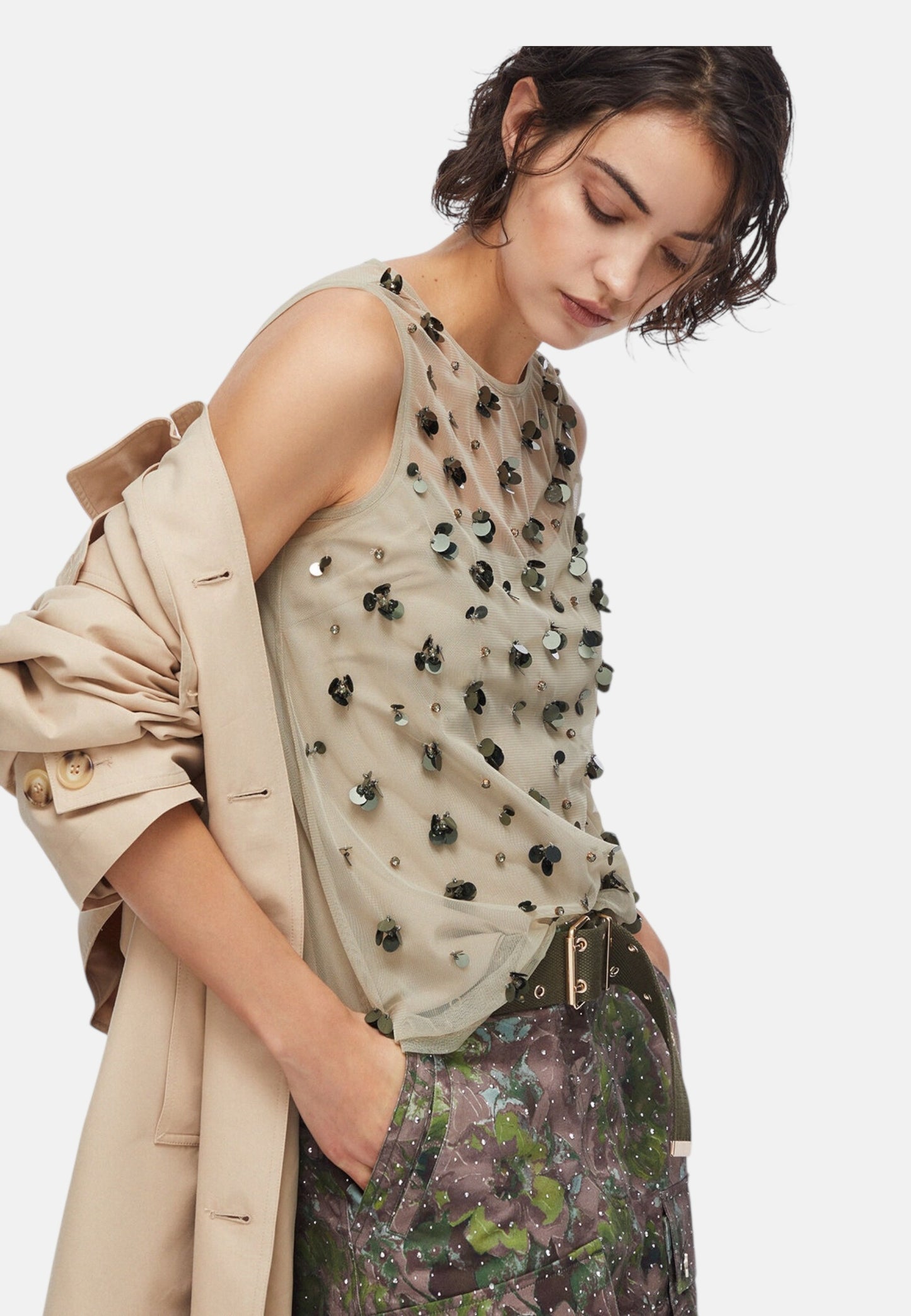 Top  Donna Liu Jo In Jersey  WA6310J3860