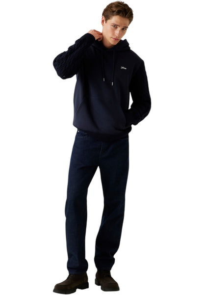 Felpa Con Cappuccio Uomo Guess  Contrast Slevees M5BQ15K0981