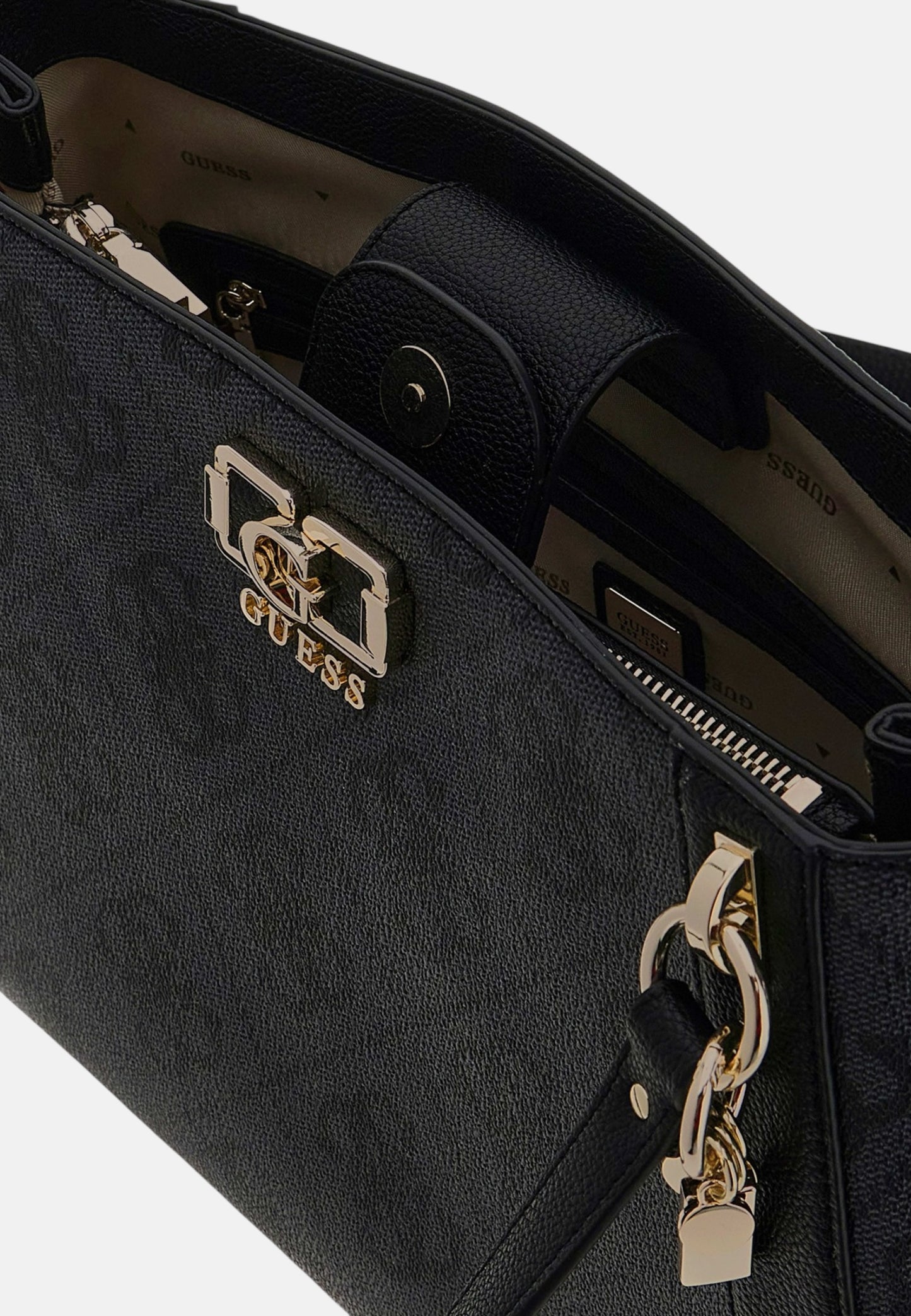 Borsa A Spalla Donna Guess Girlfriend Carryall Karnilla Logo HWOS9901220