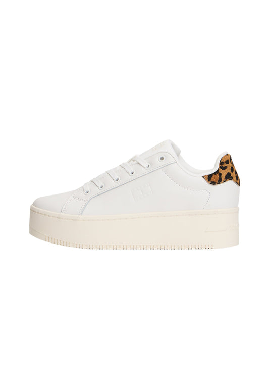Sneakers Basse Donna Tommy Jeans  Tjw Flatform Leopard EN0EN02930