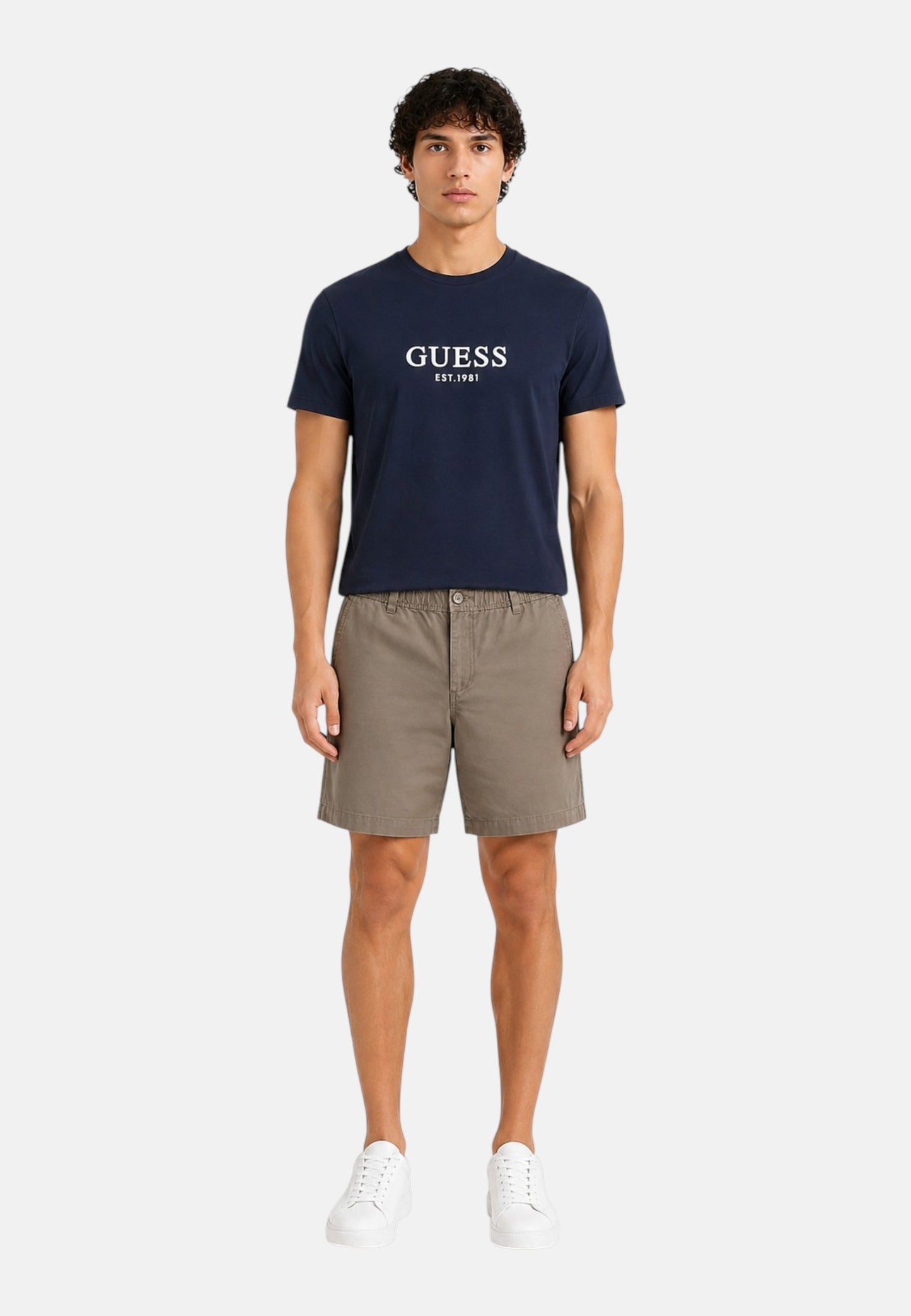 Pantaloncini  Uomo Guess  Field Poplin Beach M6GD25W2026