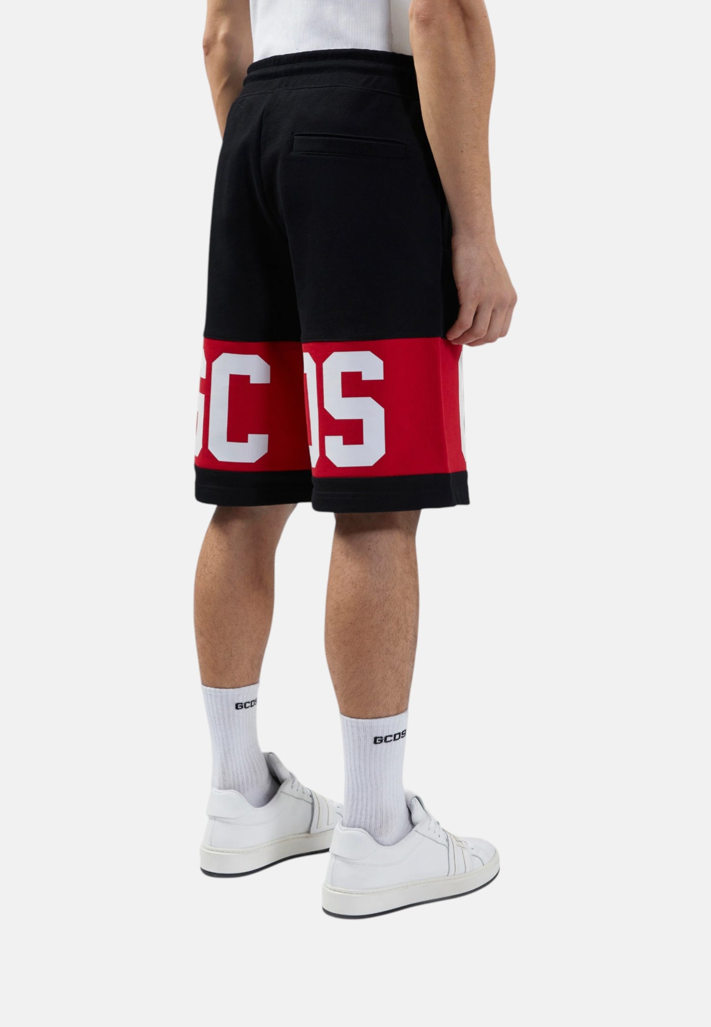 Pantaloncini  Uomo Gcds Relaxed Fit Band Logo Z0MLQL228F004