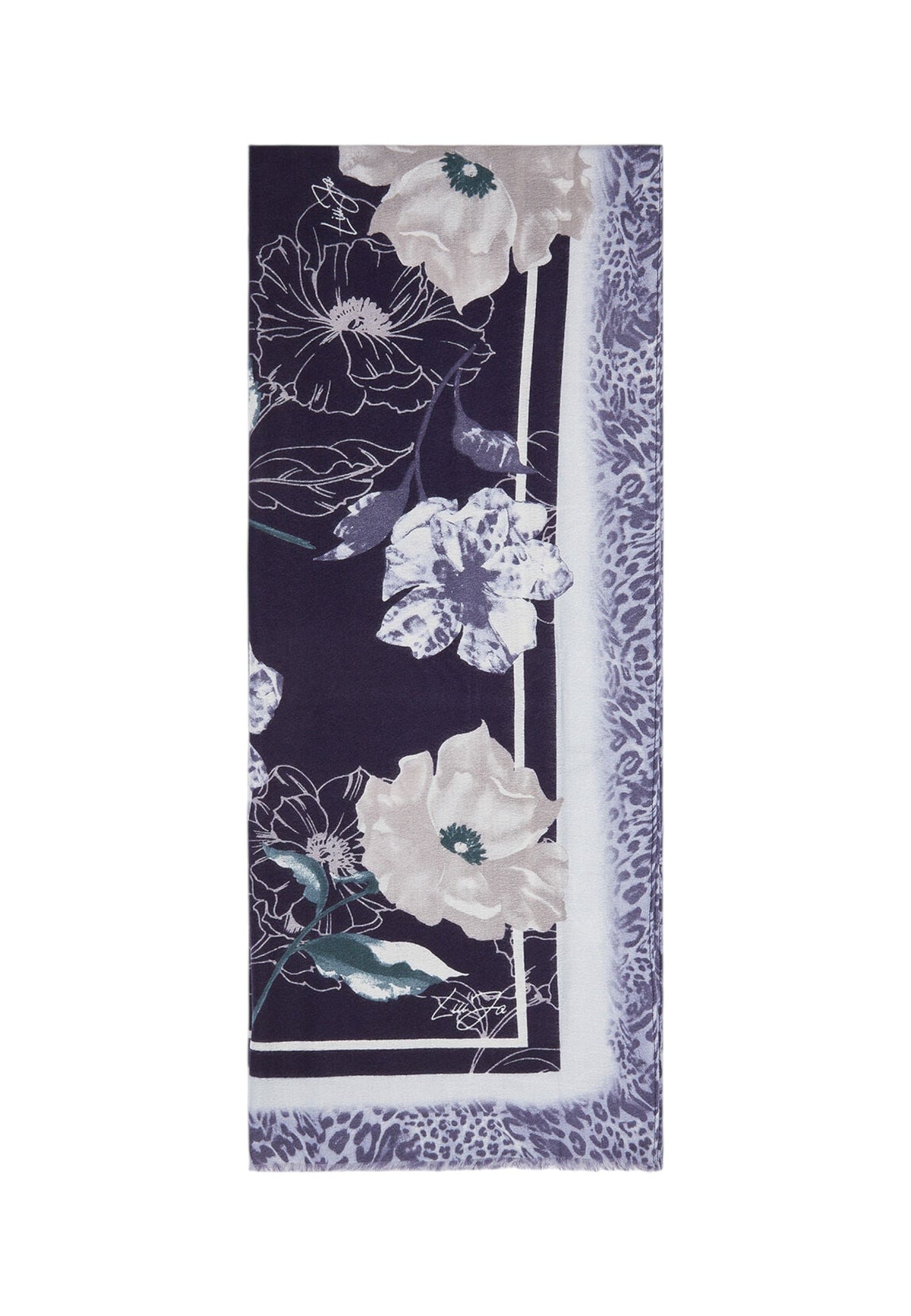 Sciarpa  Donna Liu Jo Flower Maculata 180x70  2F6065T2745