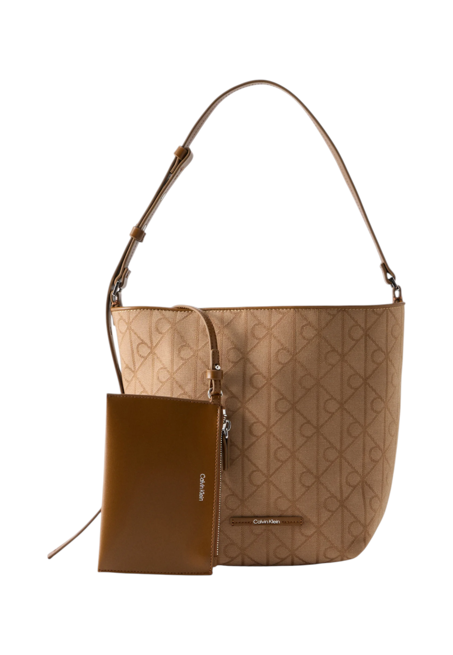 Borsa A Spalla Donna Calvin klein Aop Jacquard Bucket Emblem LV04F3535G