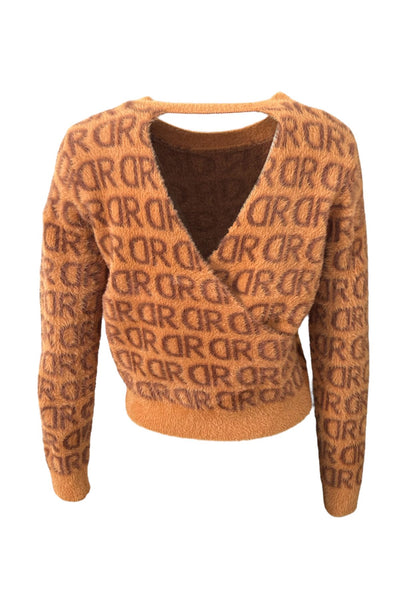 Maglione A Girocollo Donna Denny Rose Jacquard  321ND53011