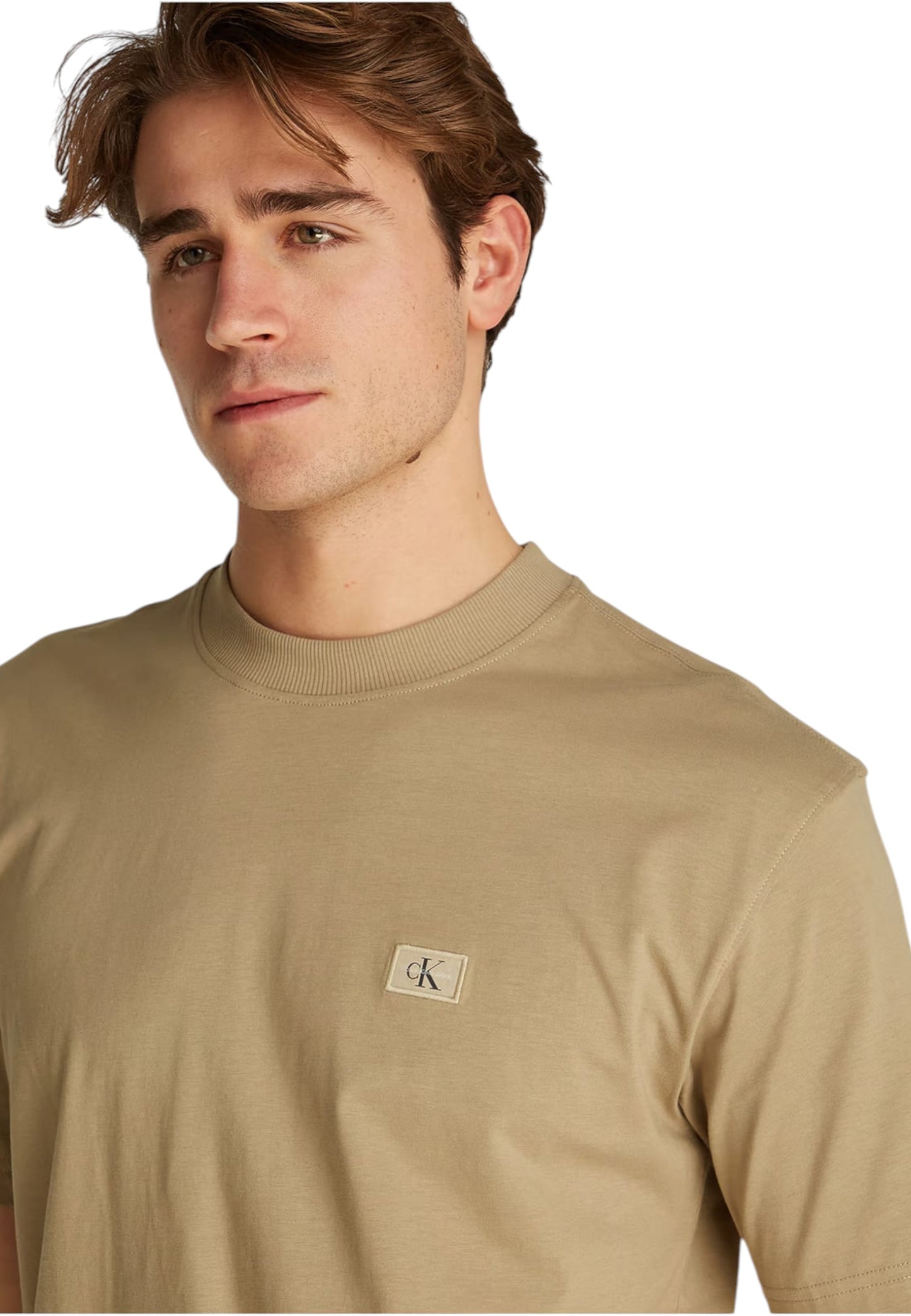 T-Shirt Manica Corta Uomo Calvin klein Jeans  Woven Label Relaxed