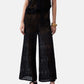 Pantaloni Wide Leg Donna Liu Jo In Maglia Traforata Eco Line WA6334MS007