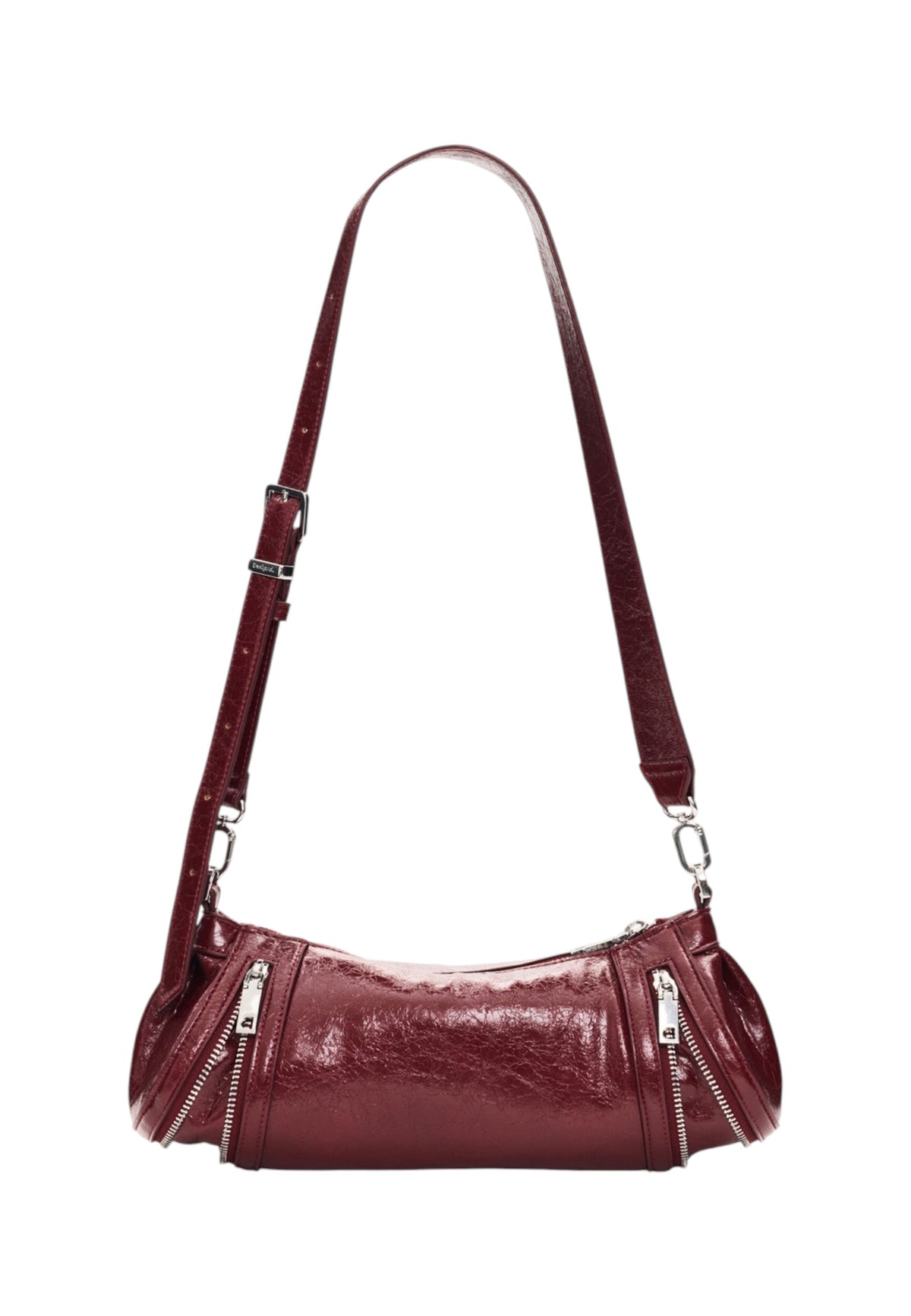 Borsa A Spalla Donna Desigual  Bag Half Logo Zarauz Nf Granate 26WAXPA2