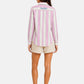 Camicia Manica lunga Donna Mc2 Saint Barth Beach Stripes Brigitte BRIG001