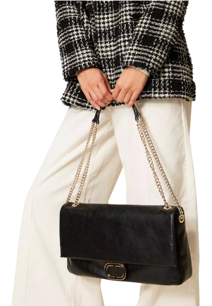 Borsa A Tracolla Donna Twinset Con Patta E Catena  252TD8120