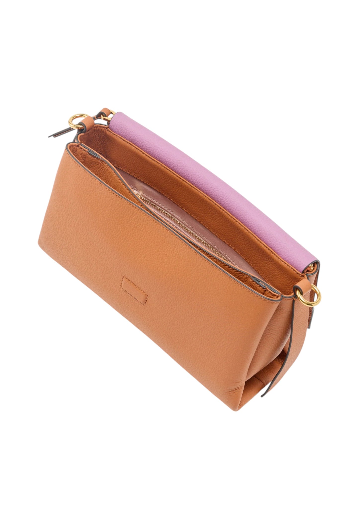 Borsa A Spalla Donna Coccinelle In Pelle Martellata Doppia Boheme Small E1M50120101