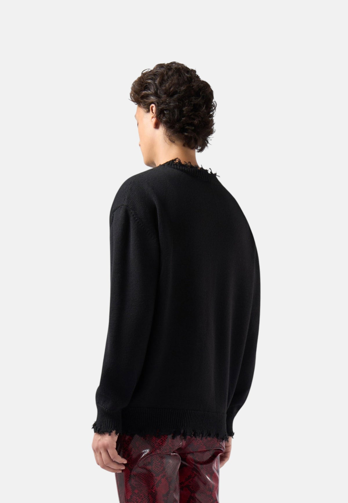 Felpa A Girocollo Uomo Gcds   C2MBQF158K155