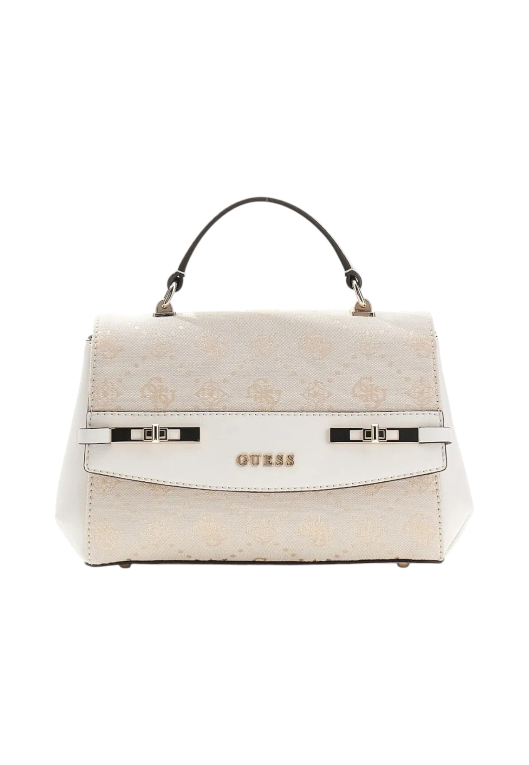Borsa A Mano Donna Guess Top Handle Flap Melinda Logo HWJP9902200