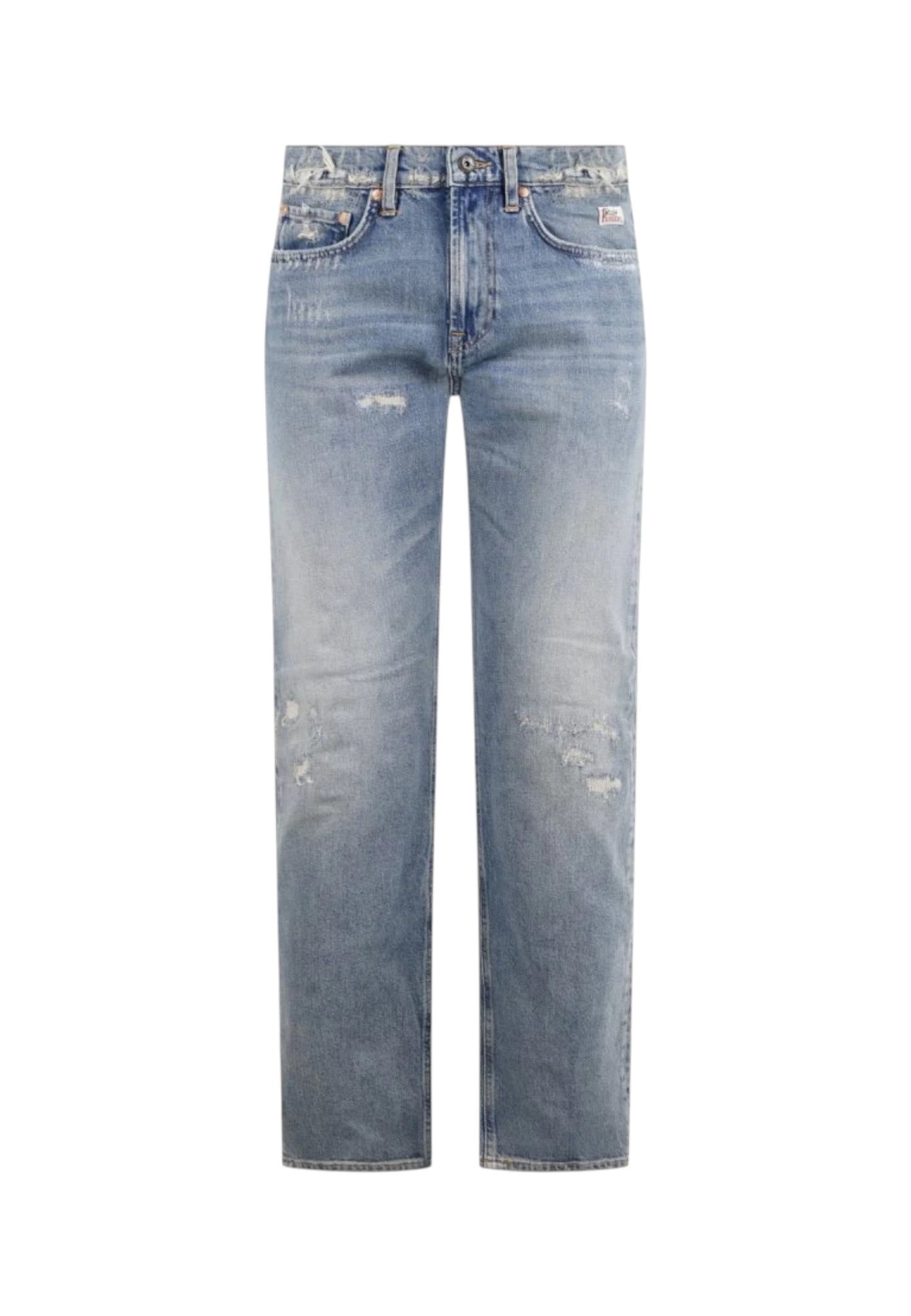 Jeans Loose Fit Uomo Roy Roger's In Denim Elasticizzato Cult Wide Kurt RRU90004D6121276