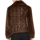 Giacca Bomber Donna Liu Jo In Teddy Con Trecce  MF5094E1044