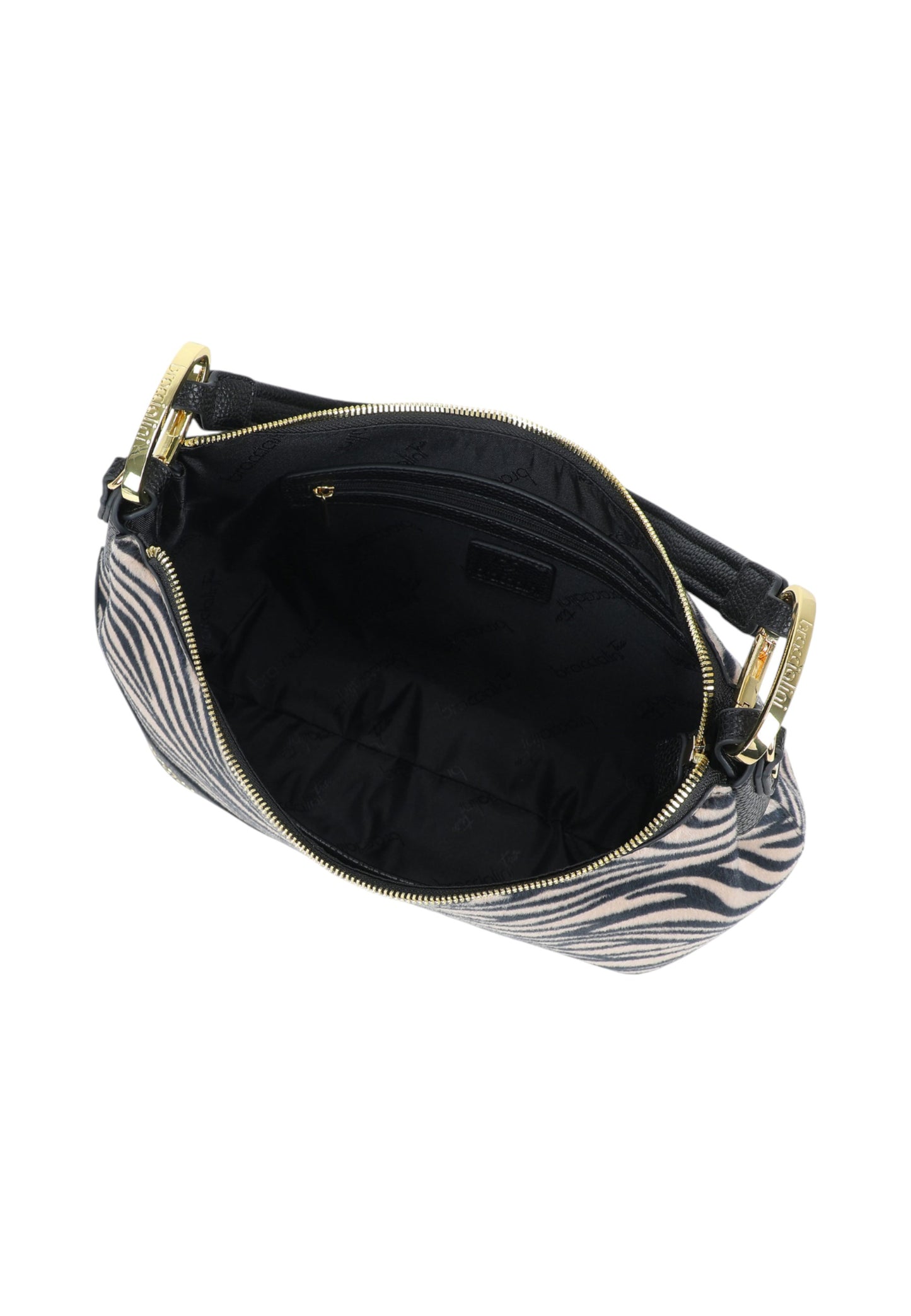 Borsa A Spalla Donna Braccialini Zebra Beth Animalier B18572YY