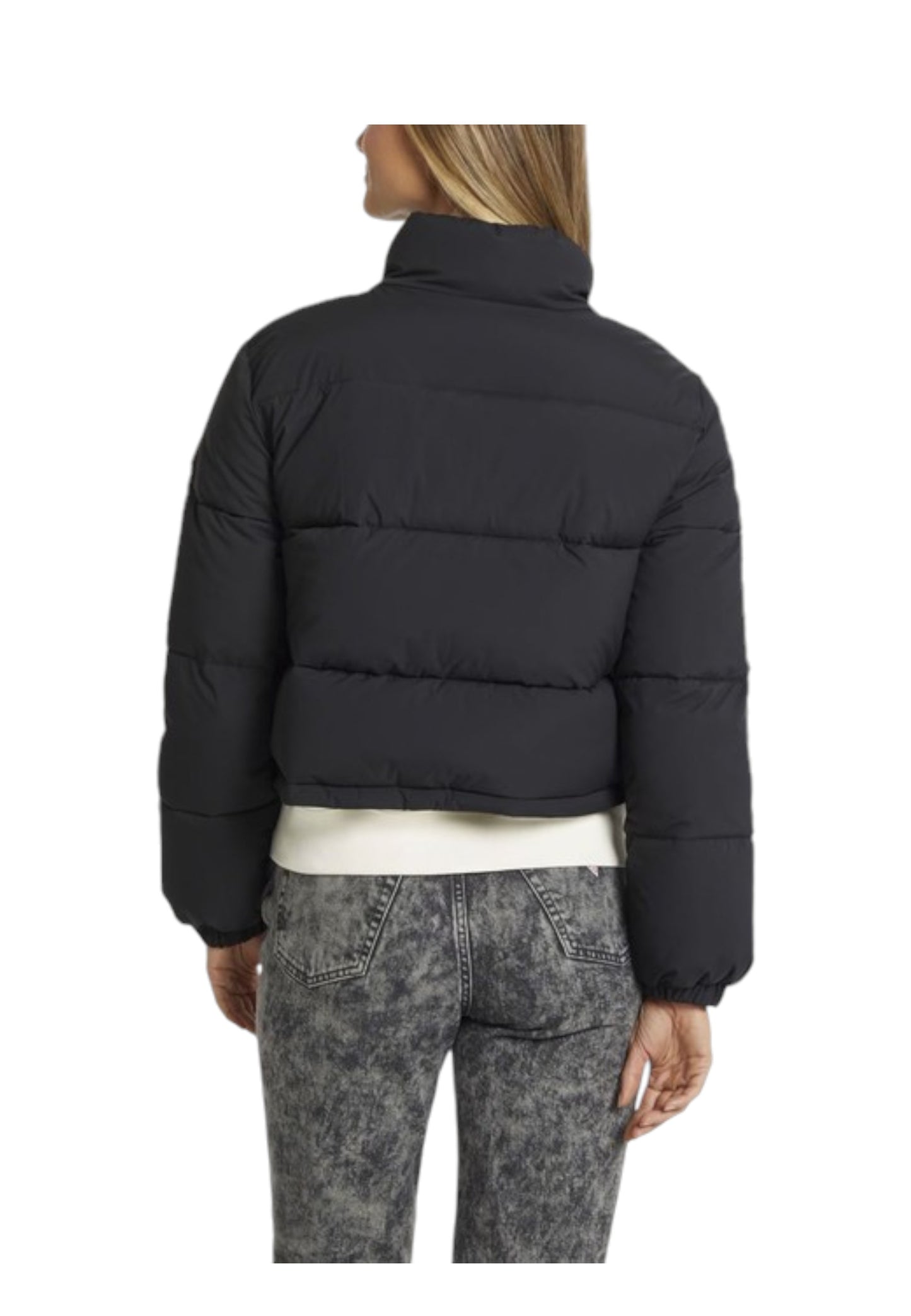 Piumino Corto Donna Guess  Gj Cropped Puffer W4BL20WGII2