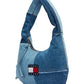 Borsa A Spalla Donna Tommy Hilfiger  Tjw Denim Patchwork AW0AW18471