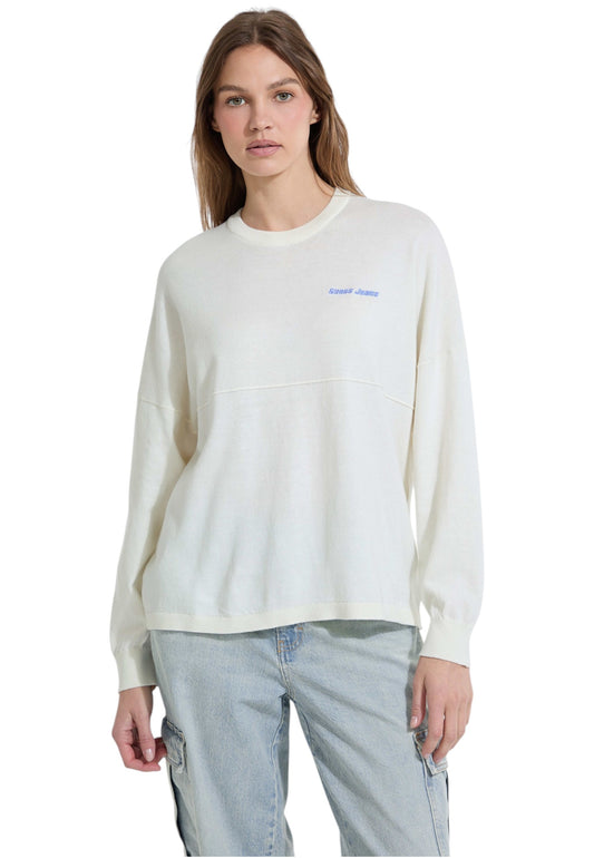 Maglione A Girocollo Donna Guess  Gj Back Intarsia W5YR34Z3HM1