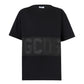 T-Shirt Manica Corta Uomo Gcds Oversize Fit Band Logo Tonal Loose Z0MLQC109J101