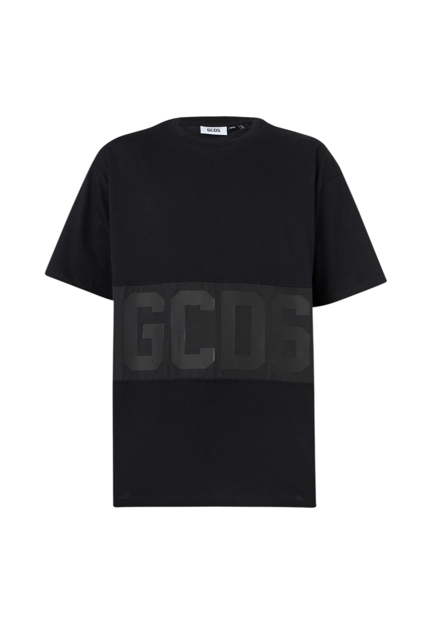 T-Shirt Manica Corta Uomo Gcds Oversize Fit Band Logo Tonal Loose Z0MLQC109J101