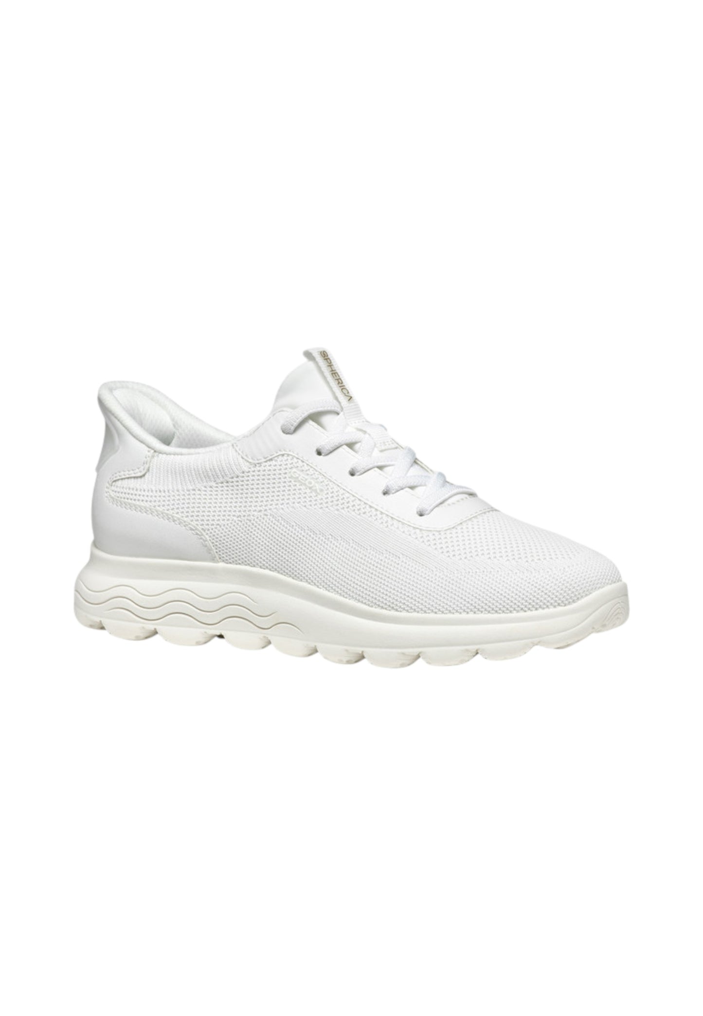 Sneakers Basse Donna Geox In Tessuto Effetto Maglia Spherica Plus D557MA06KBC