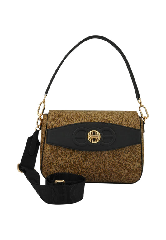 Borsa A Spalla Donna Borbonese Camera Case Small Con tracolla Moonlight 910101390098