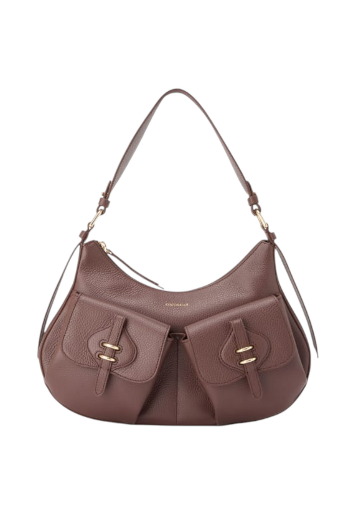 Borsa A Spalla Donna Coccinelle Pelle con grana, Con tasca Mavery Pocket E1VGK120101