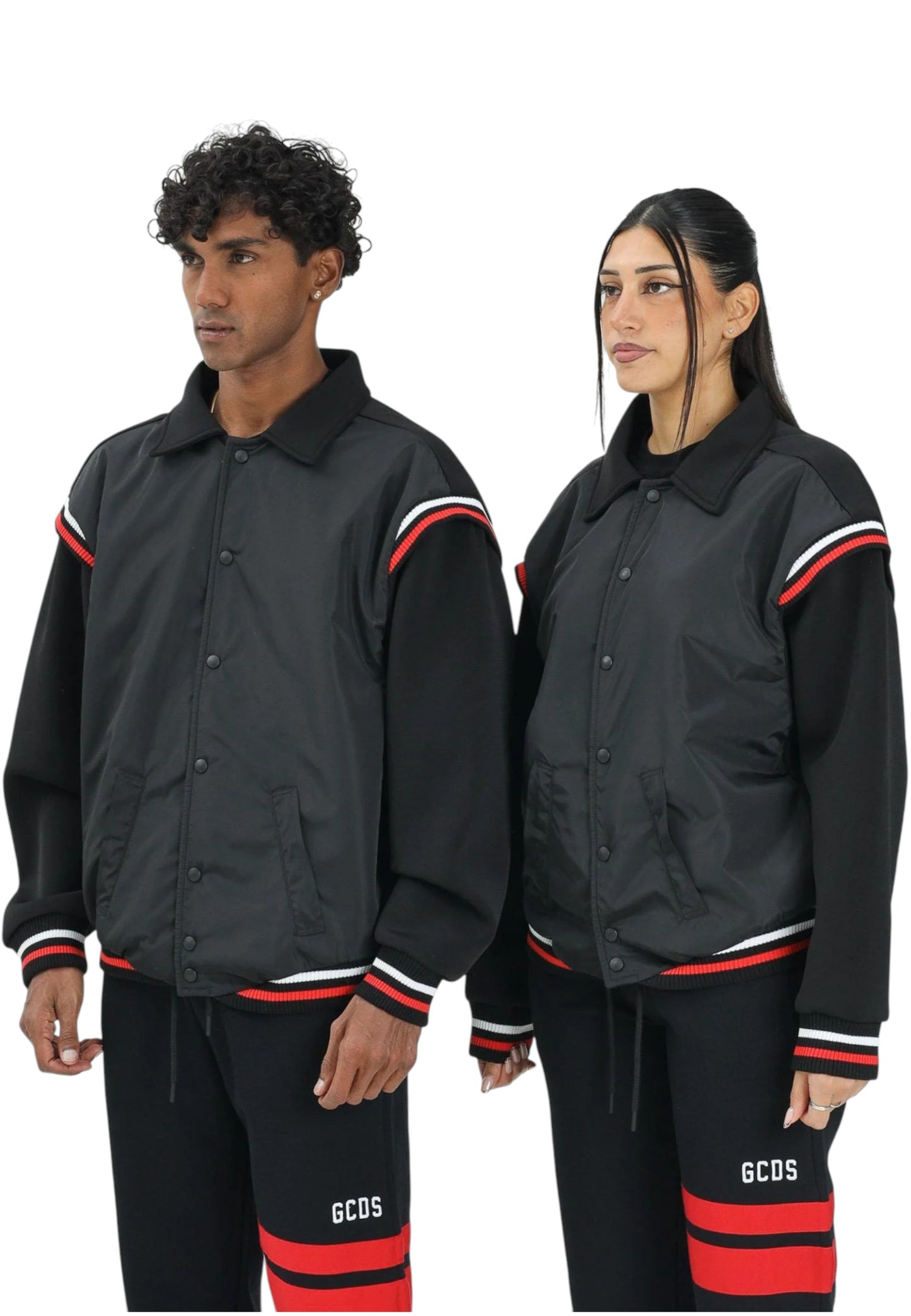 Giacca Bomber Uomo Gcds  Logo Lounge Varsity B2EM0901MA0