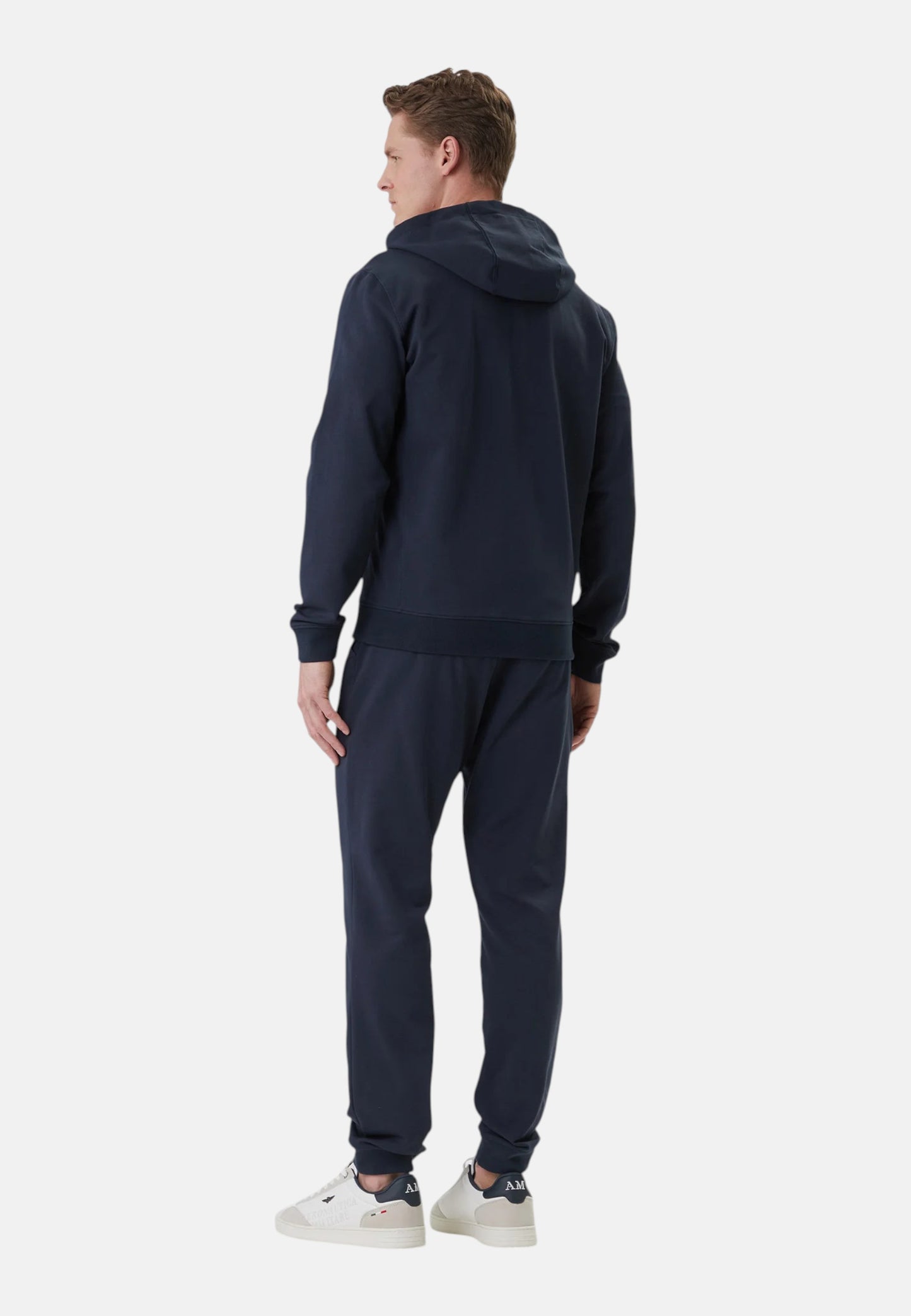Tuta Completa Uomo Aeronautica Militare Felpa Con Zip E Cappuccio+Pantalone  261TF0108UF00674