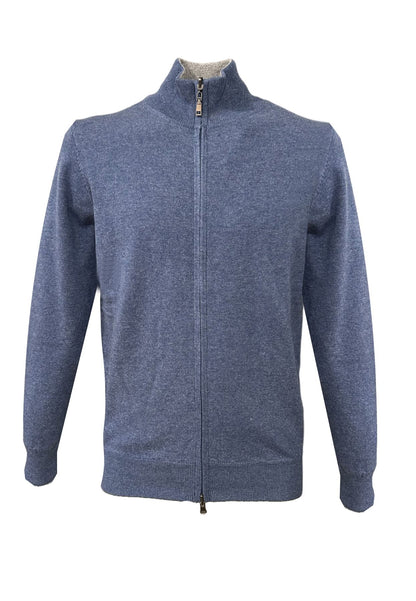 Maglione Con Zip Uomo Cashmere Company Reversibile F.12 IU204406